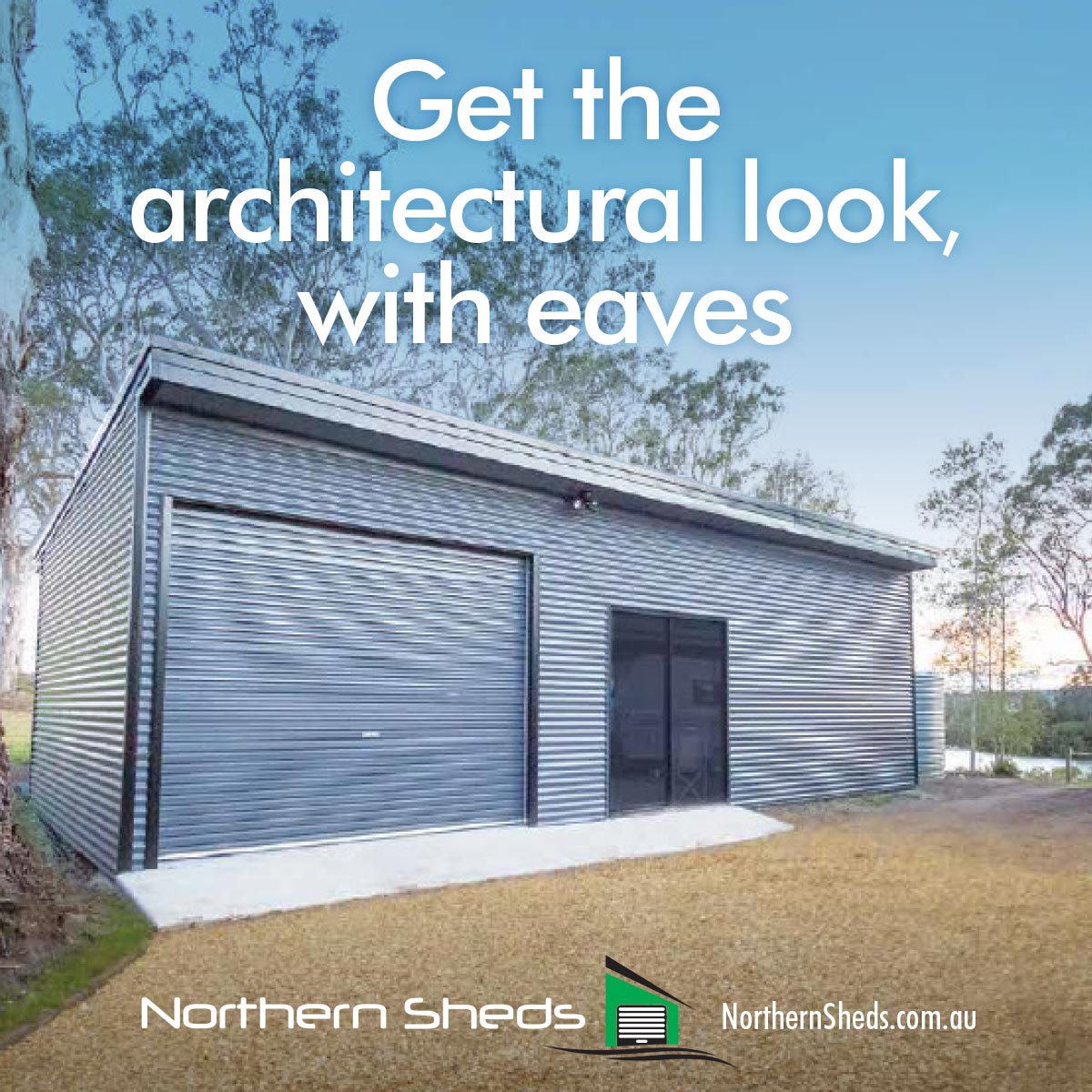 Steel Garages built with precision in Melbourne Northern Sheds